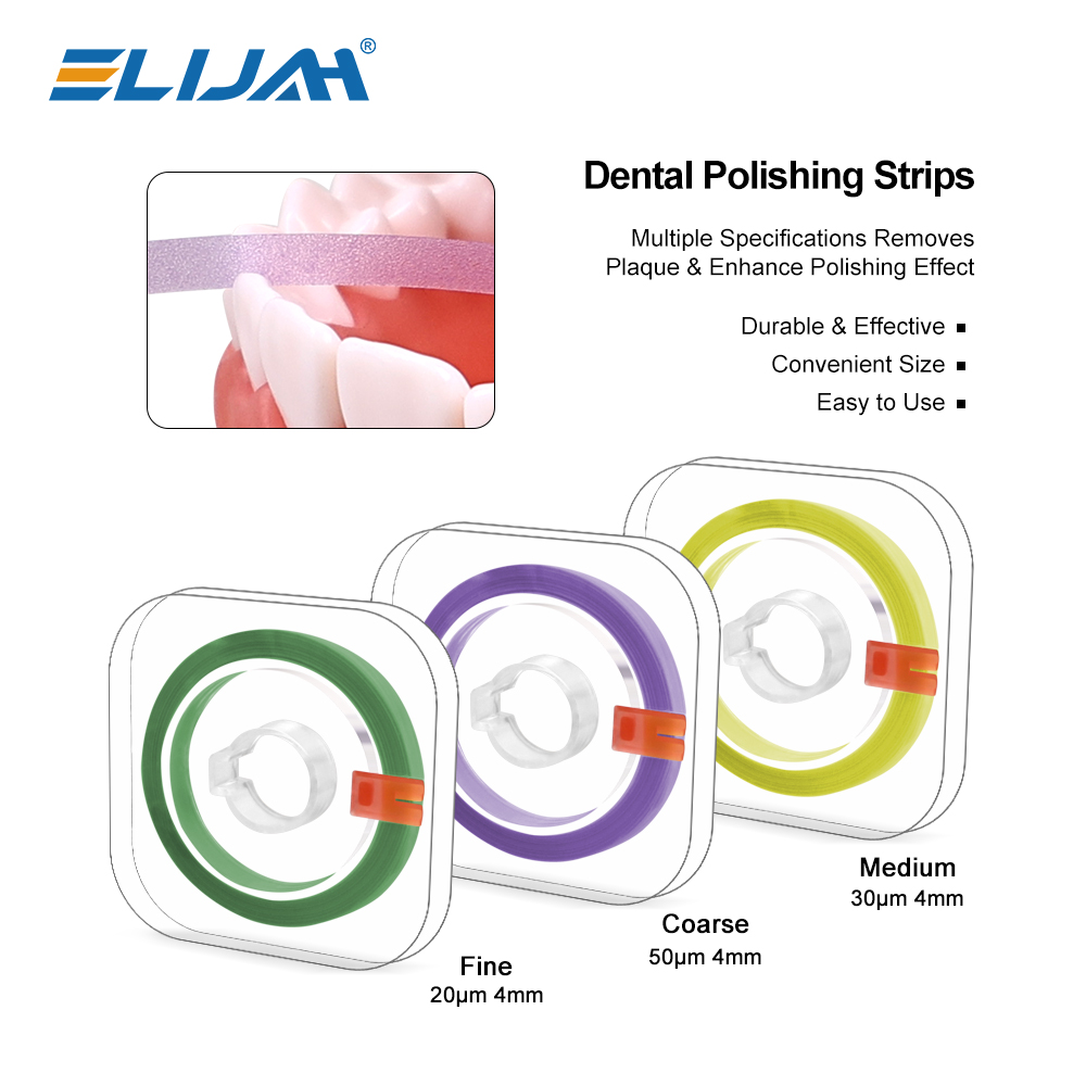 Teeth Whitening Strips - ELIJAH 1 Roll Dental Polishing Strip