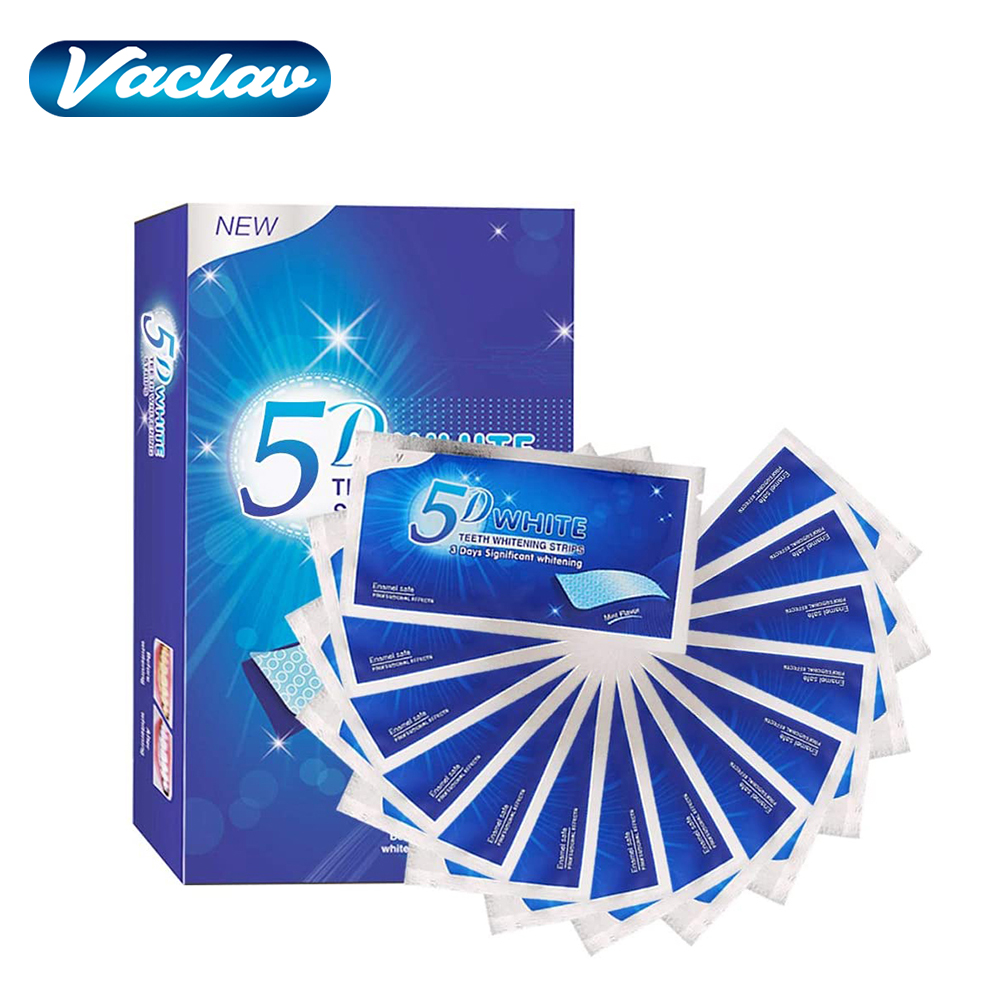 Teeth Whitening Gels - 5D White Teeth Whitening Strip Whitening