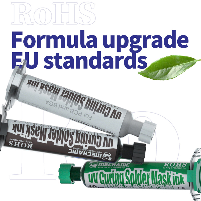 MECHANIC UV Solder Mask Green  - огляд і ціна Uv Whitening Kit
