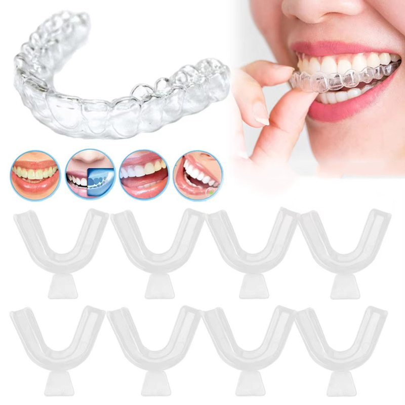 1/3/6pairs Silicone Mouth Guar - огляд і ціна Teeth Whitening Mouth Guard