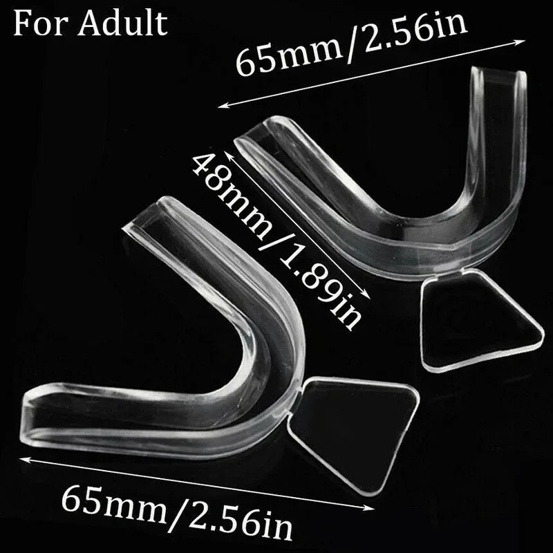1/3/6pairs Silicone Mouth Guar - огляд і ціна Teeth Whitening Mouth Guard