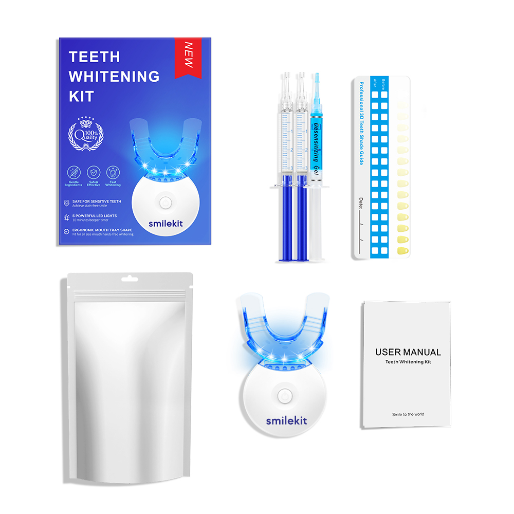 Teeth Whitening Kit - 5X LED L - огляд і ціна Teeth Whitening Kit With Light