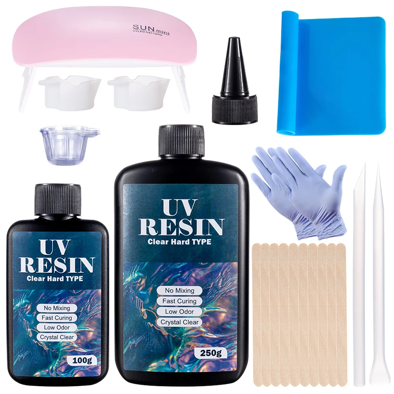 Hard UV Resin Glue Kit Fast Cu - огляд і ціна Uv Whitening Kit