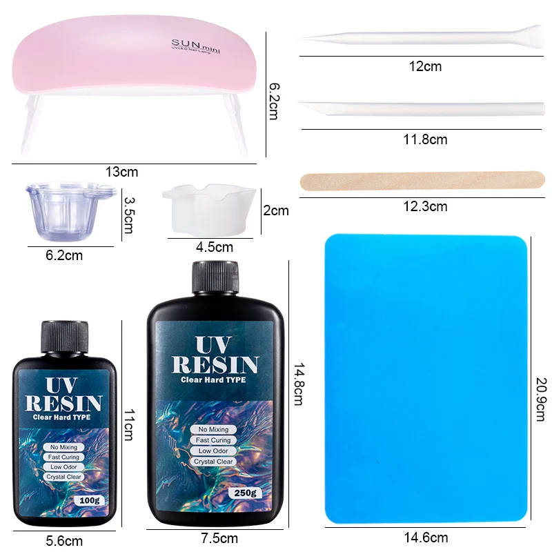 Hard UV Resin Glue Kit Fast Cu - огляд і ціна Uv Whitening Kit