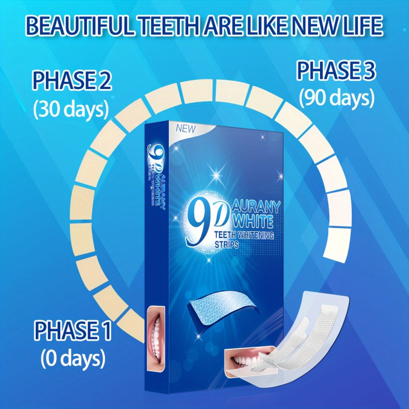 21 Pairs of 9D Aurany White Te - огляд і ціна Teeth Whitening Gels