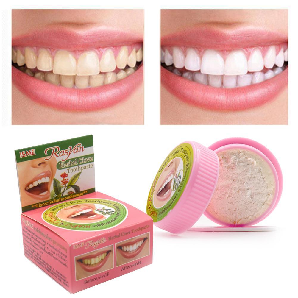 1pcs Natural Rasyan Herbal Clo - огляд і ціна Teeth Whitening Thailand