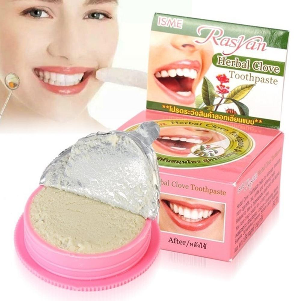 1pcs Natural Rasyan Herbal Clo - огляд і ціна Teeth Whitening Thailand