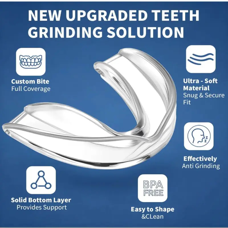 Best Sell 4pcs/Box Mouth Guard - огляд і ціна Teeth Whitening Mouth Guard