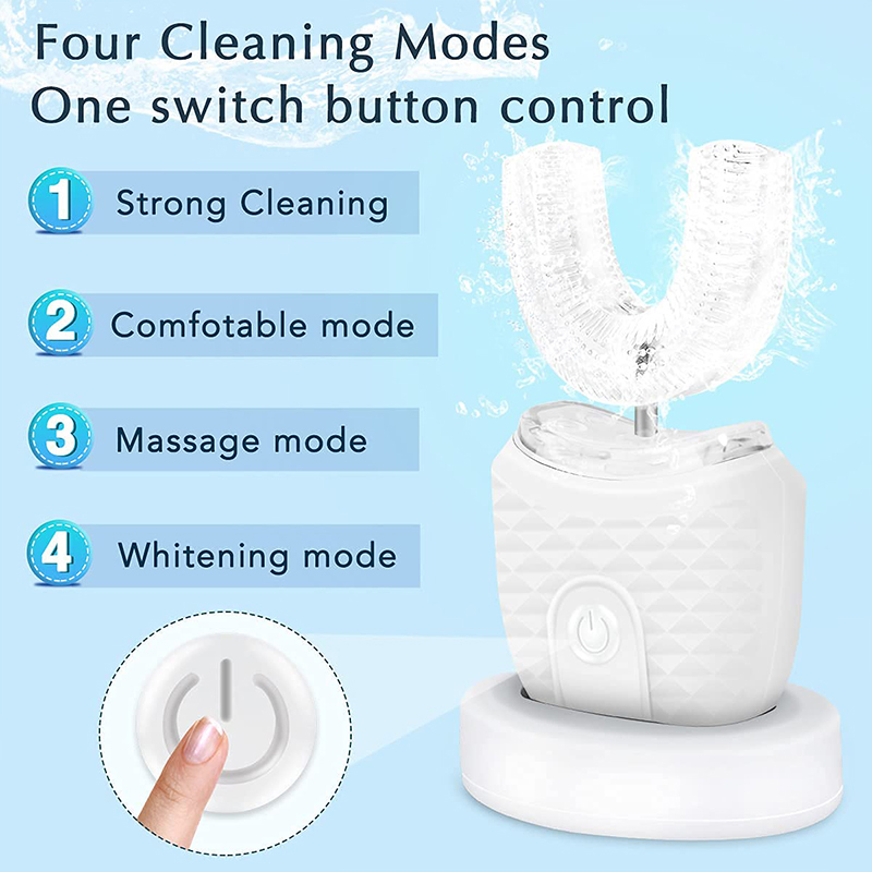 U-Shaped Rechargeable Light Qu - огляд і ціна Teeth Whitening Kit With Light