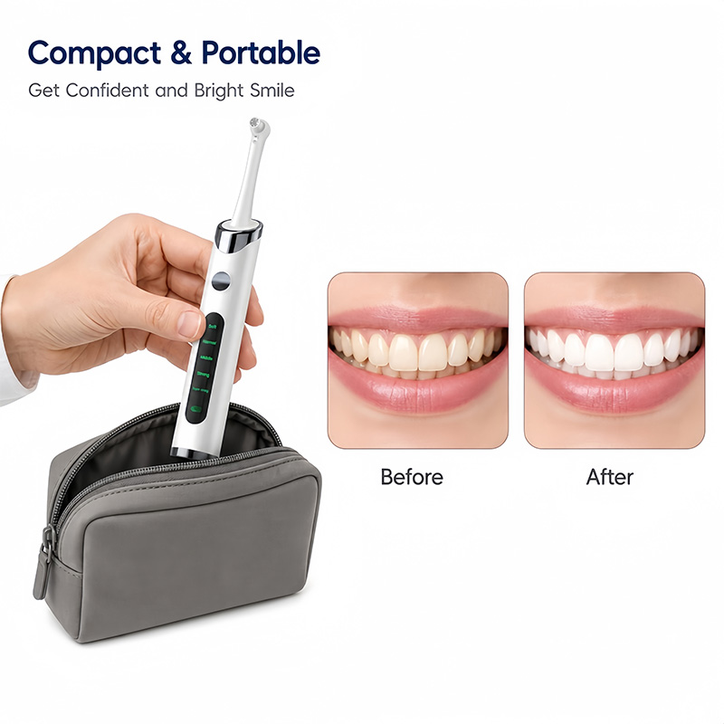 Tooth Polisher Teeth Whitening - огляд і ціна Teeth Whitening Kit With Light