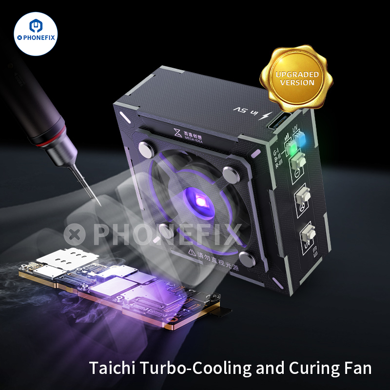 Qianli MEGA-IDEA Turbo Cooling - огляд і ціна Uv Whitening Kit