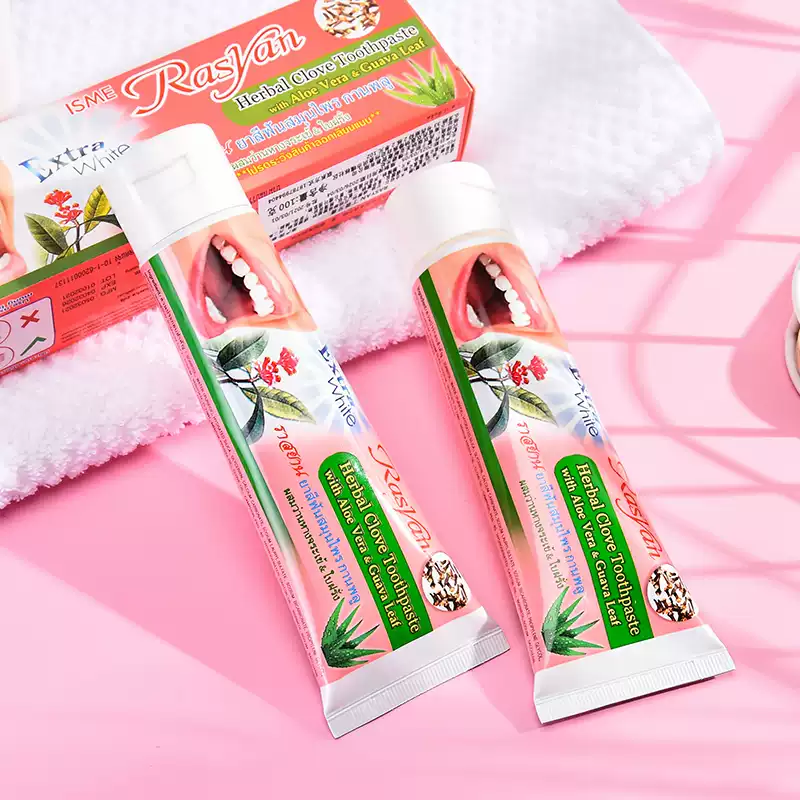 RASYAN Herbal Clove Tooth Powd - огляд і ціна Teeth Whitening Thailand
