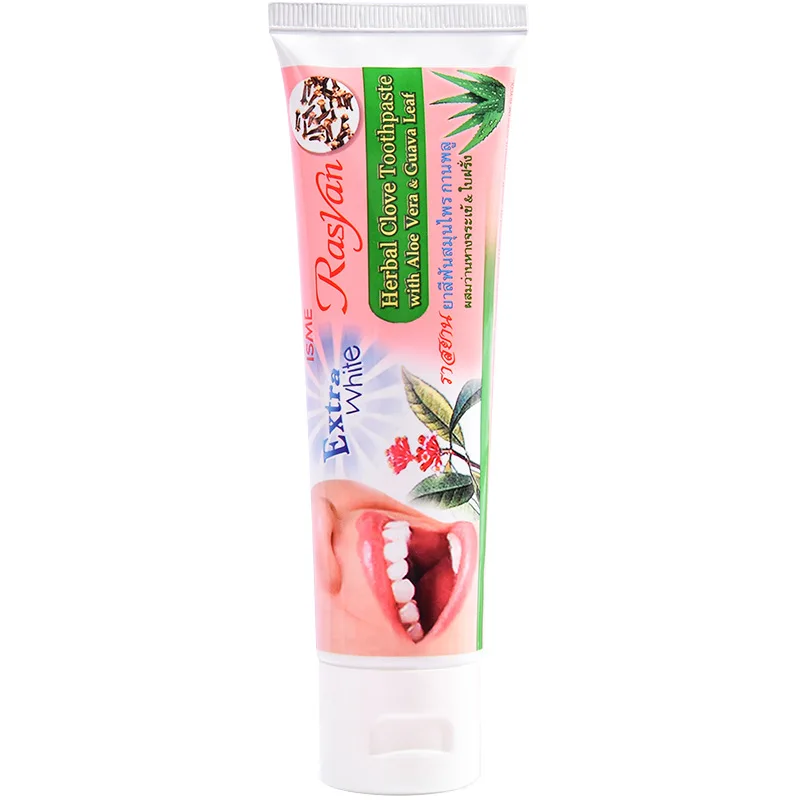 RASYAN Herbal Clove Tooth Powd - огляд і ціна Teeth Whitening Thailand