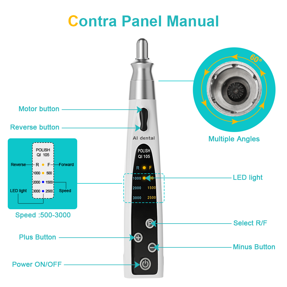 AI-PA-F4/P4 Dental Electric Or - огляд і ціна Teeth Whitening Ai