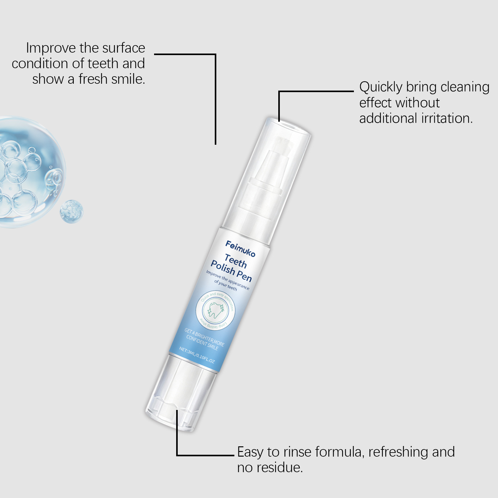 Teeth Whitening Paint Instant  - огляд і ціна Teeth Whitening Gel Pen