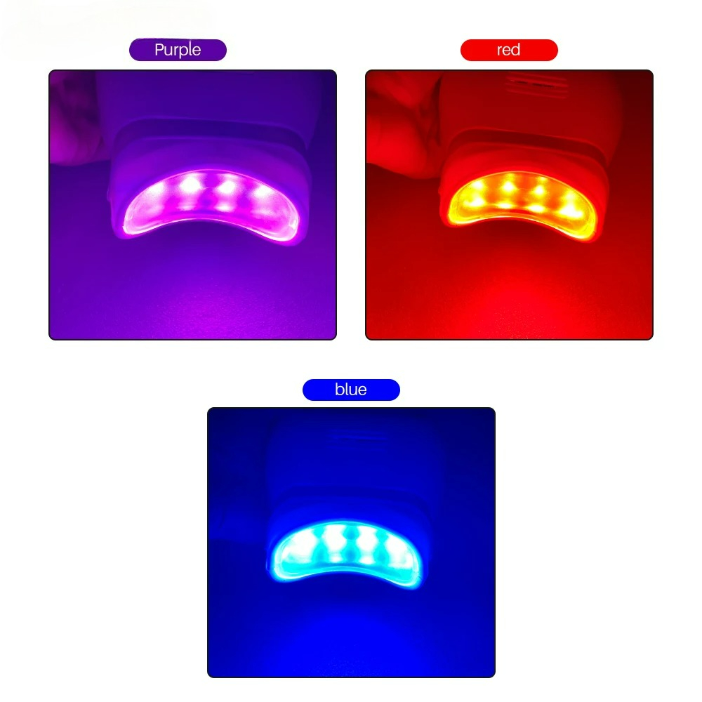 Adjustable 3 Colors LED Teeth  - огляд і ціна Teeth Whitening China