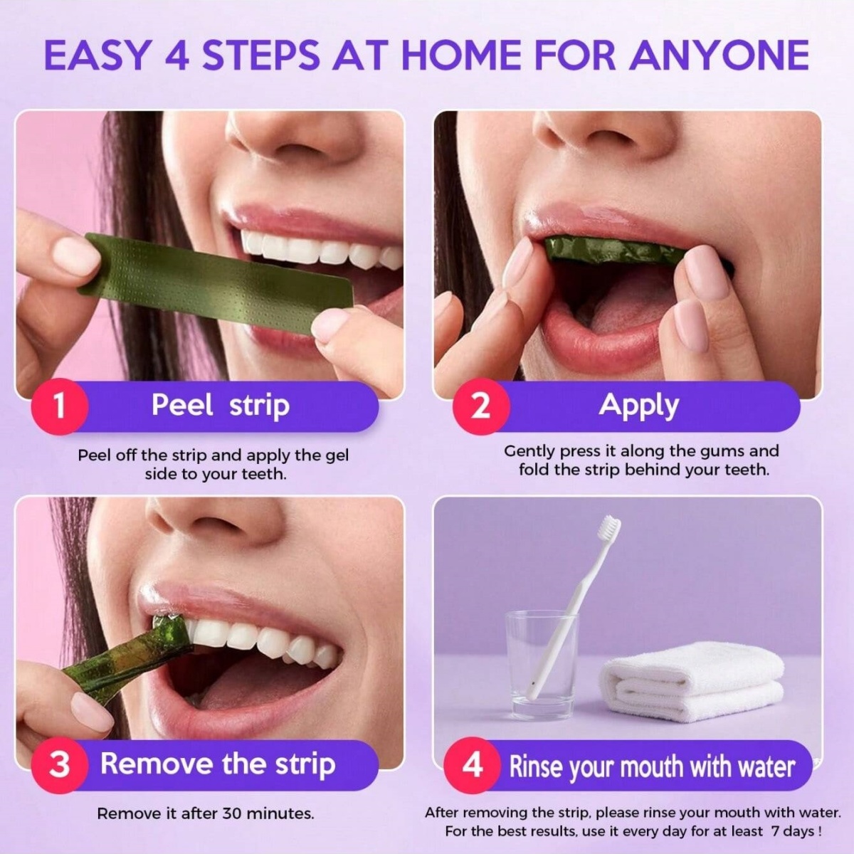 Deluxe Whitening Teeth Sticker - огляд і ціна Teeth Whitening Ai