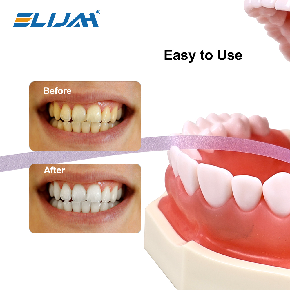 ELIJAH 1 Roll Dental Polishing - огляд і ціна Teeth Whitening Strips