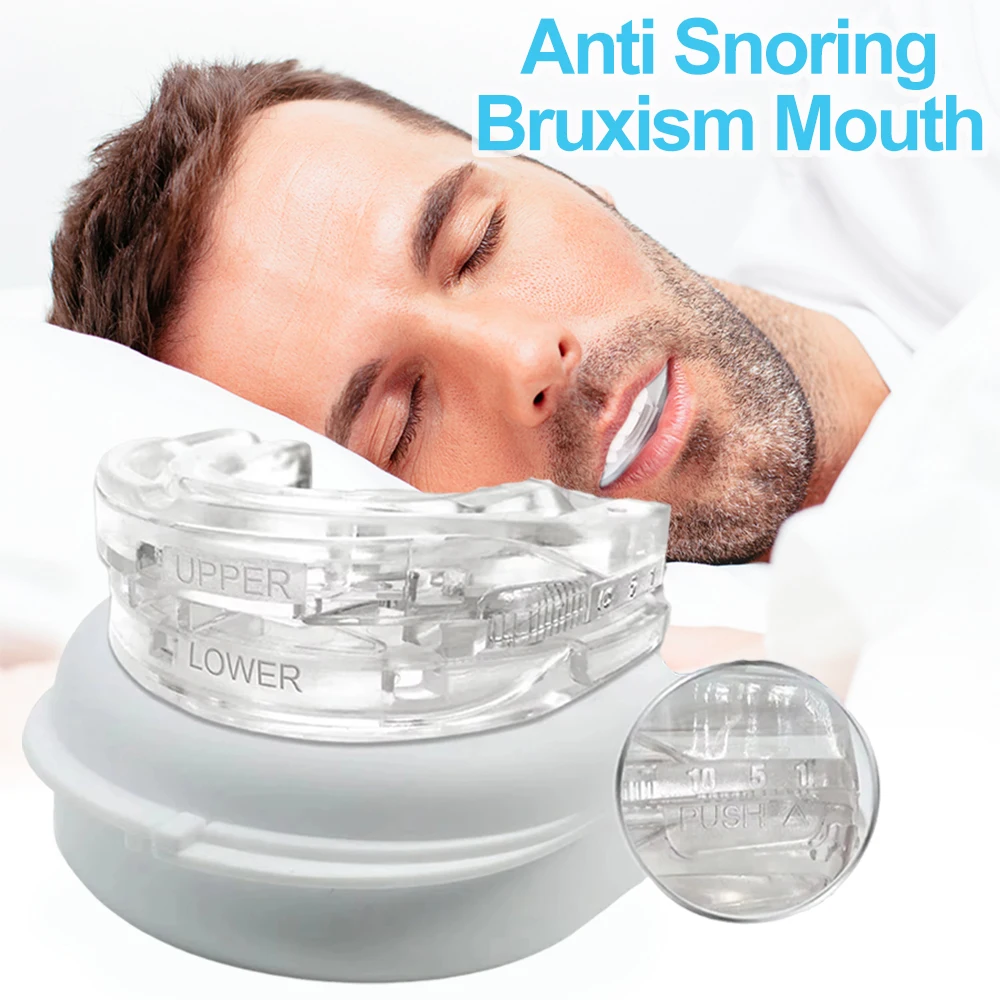 Anti-Snoring Mouth Guard, Adju - огляд і ціна Teeth Whitening Mouth Guard