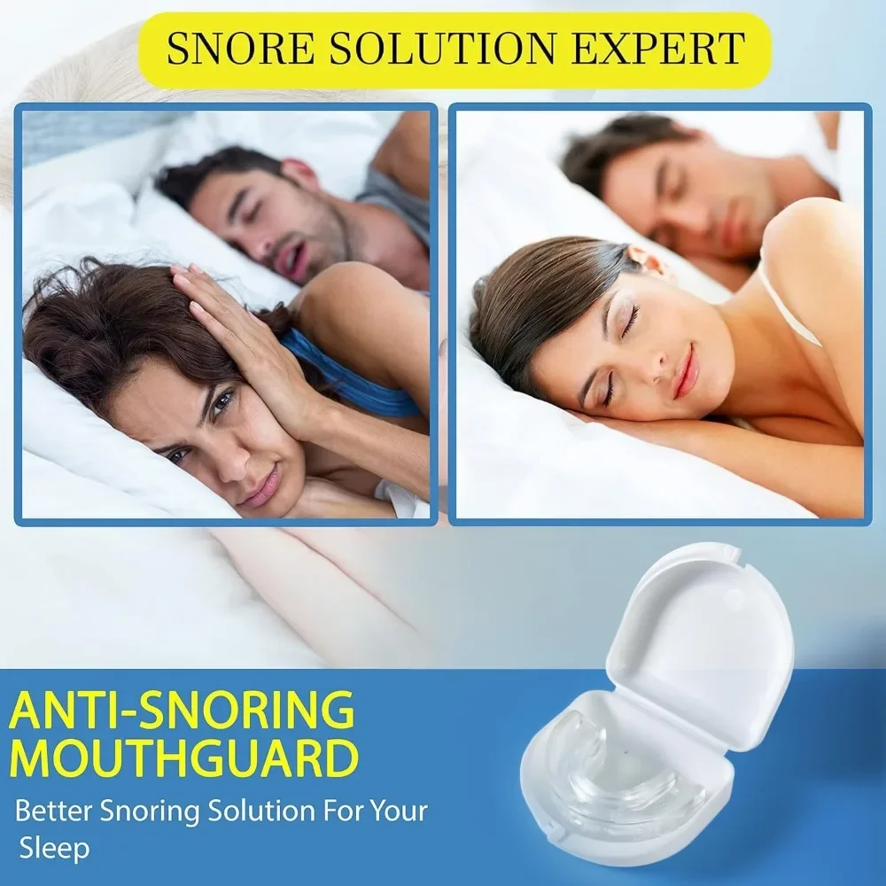 Anti-Snoring Mouth Guard, Adju - огляд і ціна Teeth Whitening Mouth Guard
