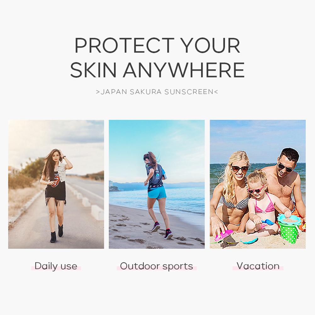 Sakura Sunscreen Whitening Cre - огляд і ціна Uv Whitening Kit