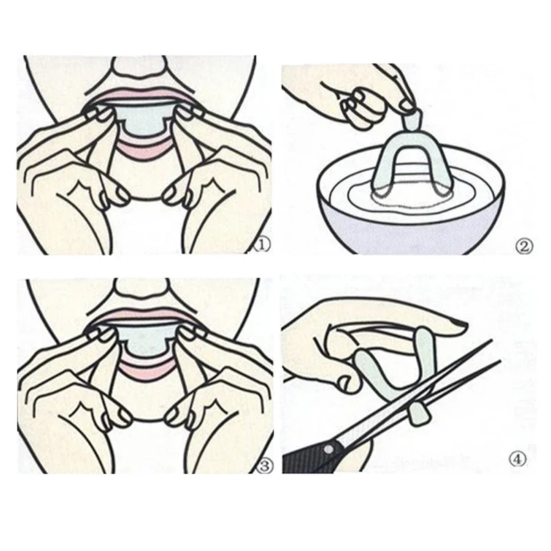 10Pcs Silicone Mouth Guard Tee - огляд і ціна Teeth Whitening Mouth Guard