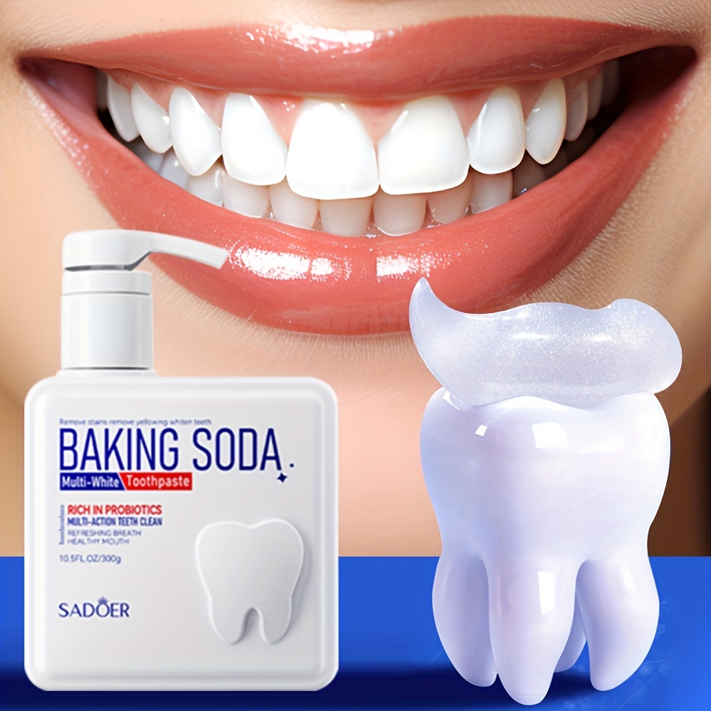 Cleansing Baking Soda Probioti - огляд і ціна Teeth Whitening With Baking Soda
