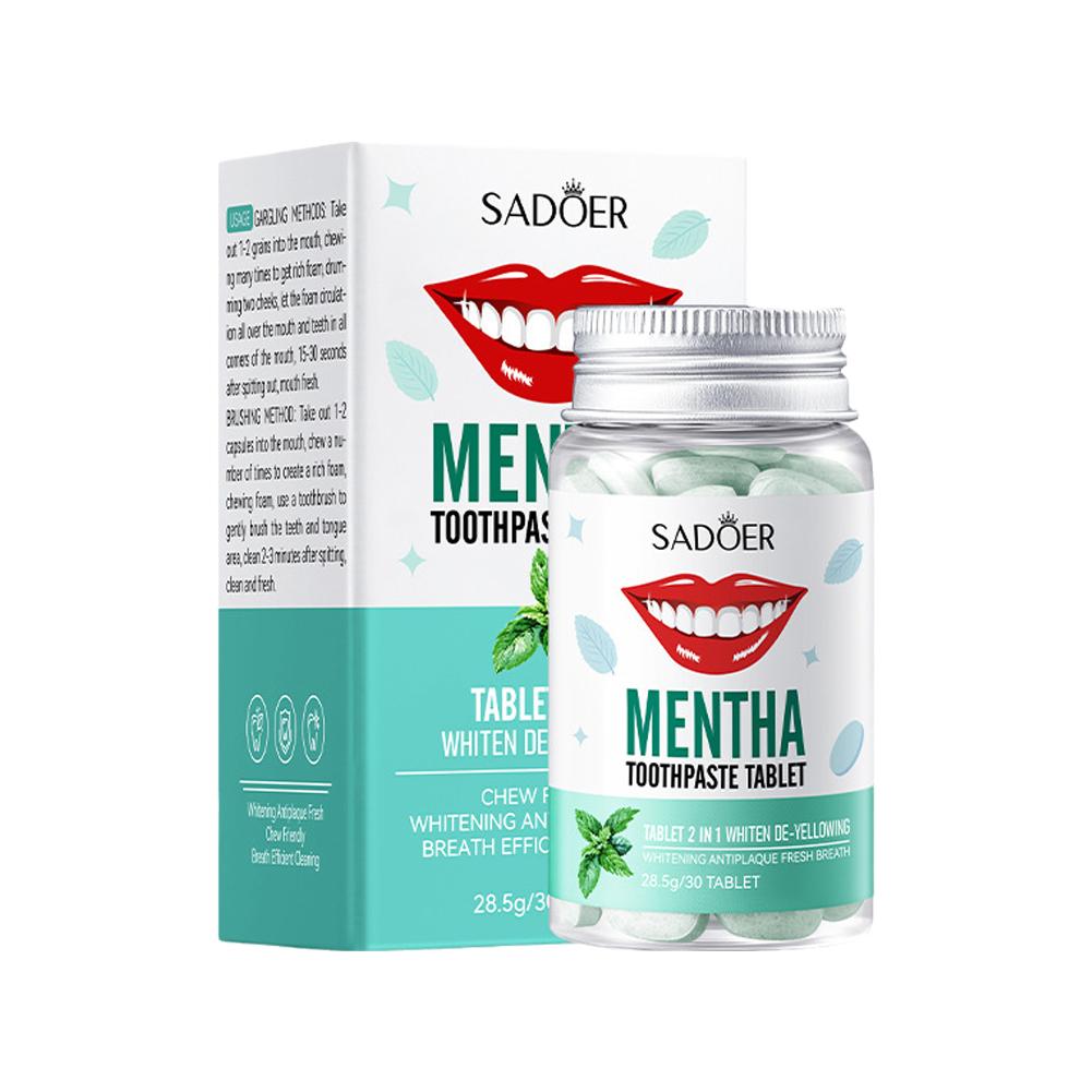 Mint Solid Toothpaste Tablets  - огляд і ціна Teeth Whitening Ai