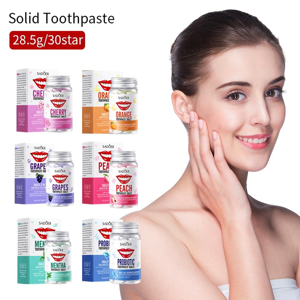 Mint Solid Toothpaste Tablets  - огляд і ціна Teeth Whitening Ai